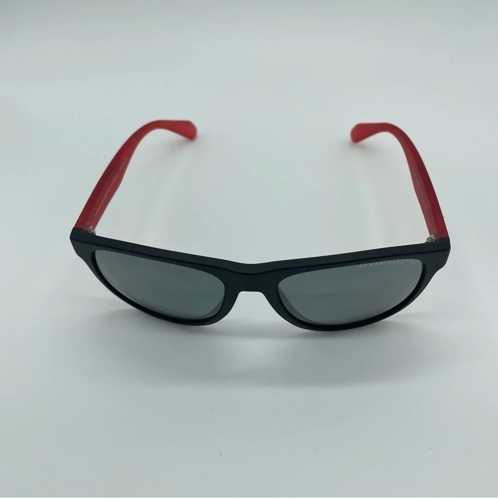 Armani Exchange New Polarized Red and Black Sunglasses with Case